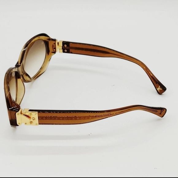 Louis Vuitton Sunglasses Z0094E Womens Light Brown main image 8